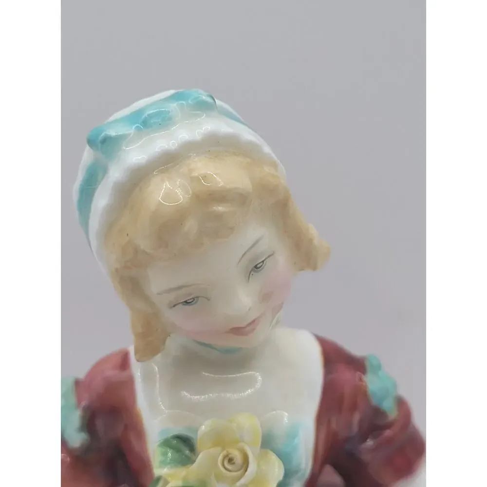 HN2107 Valerie - Vintage Porcelain Figurine by Royal Doulton, 1952 Bone China‎